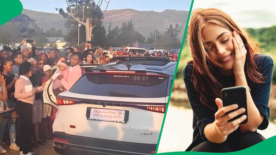 A teen father took his daughter to his matric dance. A teen father took his daughter to his matric dance.