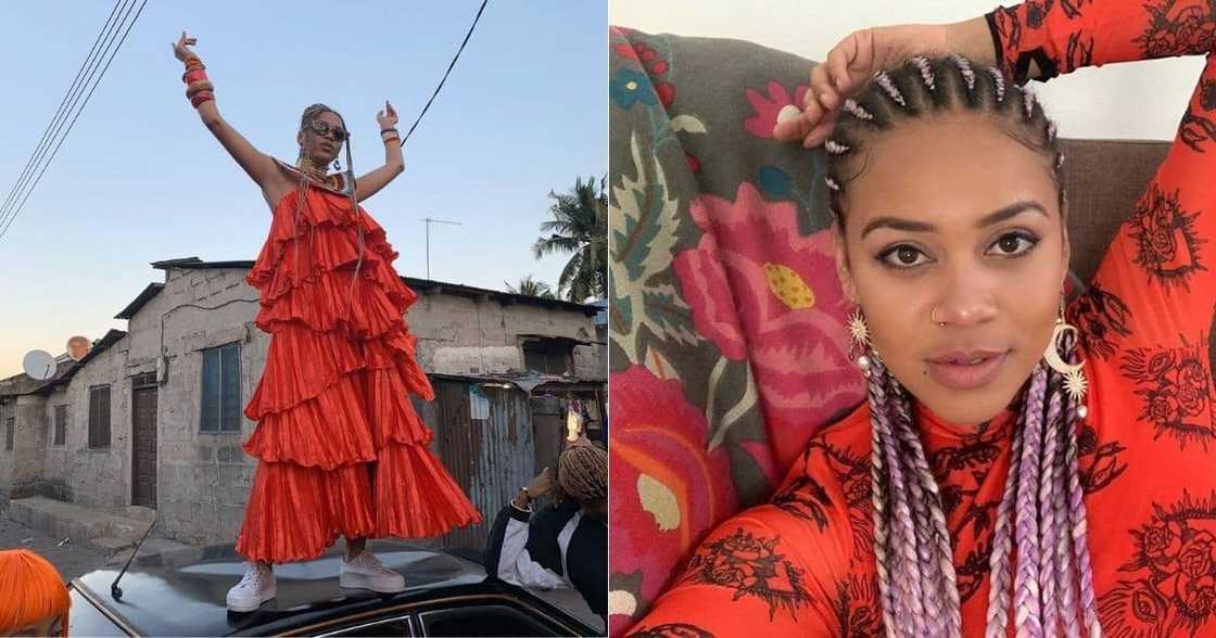 Too cute: Sho Madjozi says her team is just like family Too cute: Sho Madjozi says her team is just like family