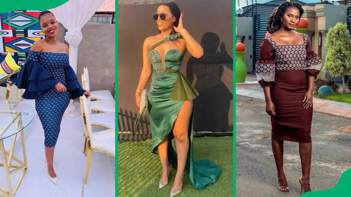 Shweshwe traditional dresses Shweshwe traditional dresses