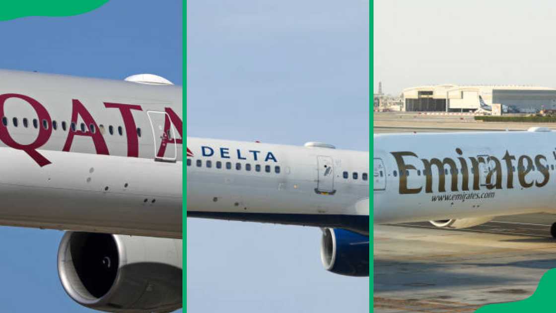 Qatar, Delta and Emirates airways