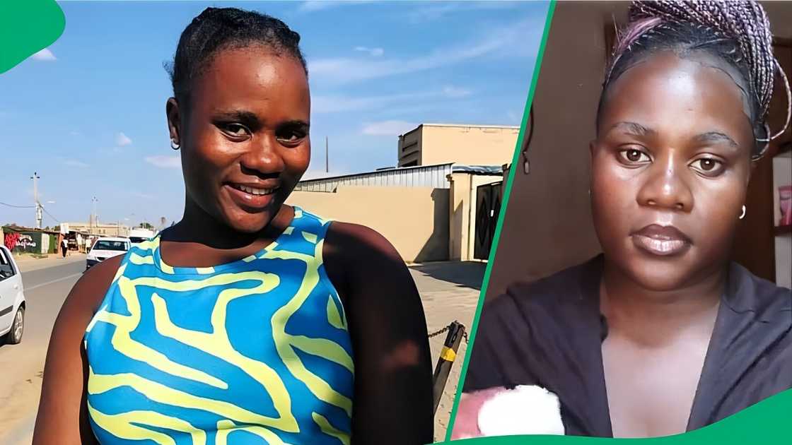 A TikTok video shows a woman unveiling all the bread she gets from her partner who works at Sasko. A TikTok video shows a woman unveiling all the bread she gets from her partner who works at Sasko.