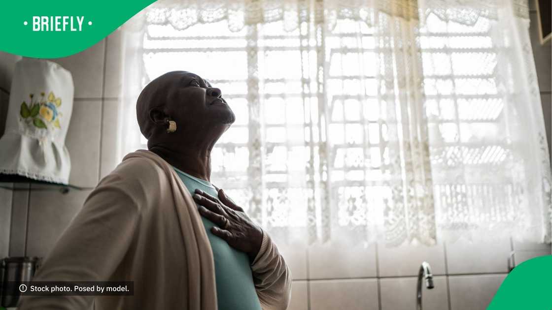 A family from Cape Town supported their mom A family from Cape Town supported their mom