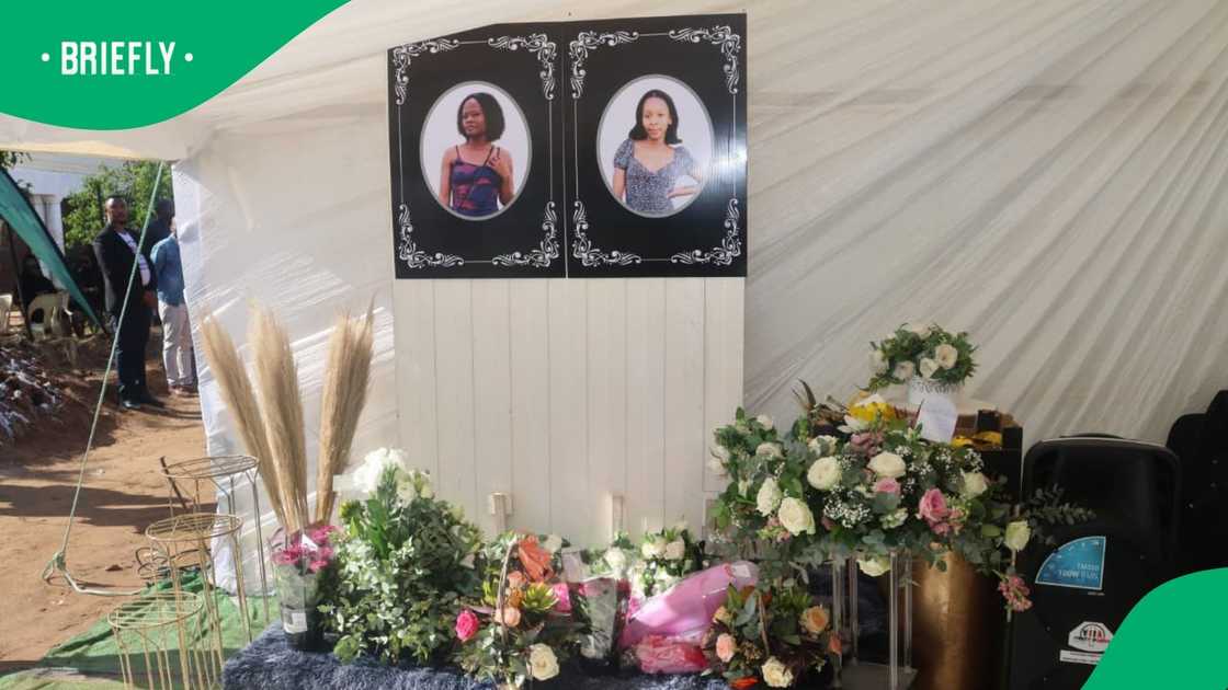 Tshiamo and Baleseng Moramaga were buried in Limpopo