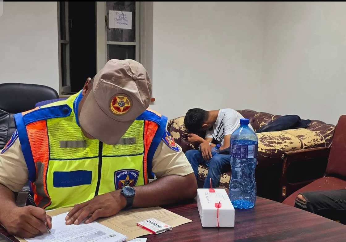 The post was part of a campaign to raise awareness about the serious consequences of drinking and driving The post was part of a campaign to raise awareness about the serious consequences of drinking and driving