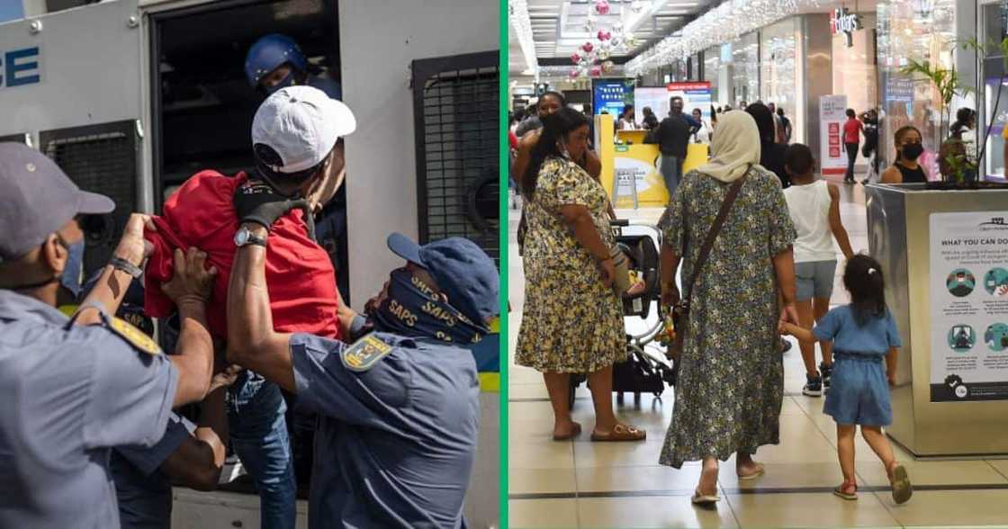 SAPS catch 5 shoplifters SAPS catch 5 shoplifters