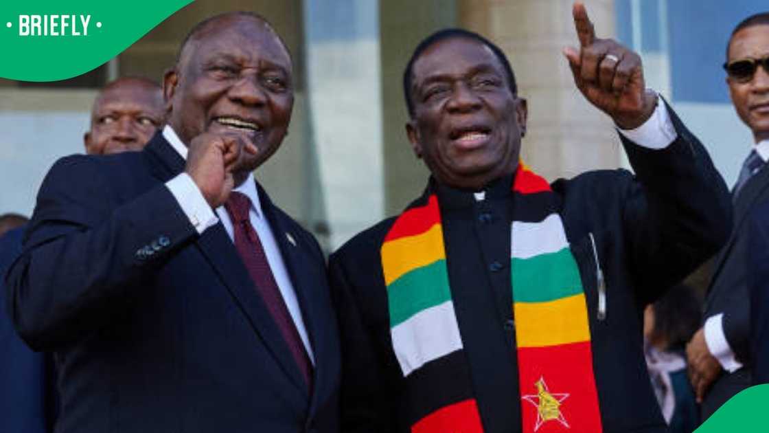 Mnangagwa Ramaphosa Mnangagwa Ramaphosa