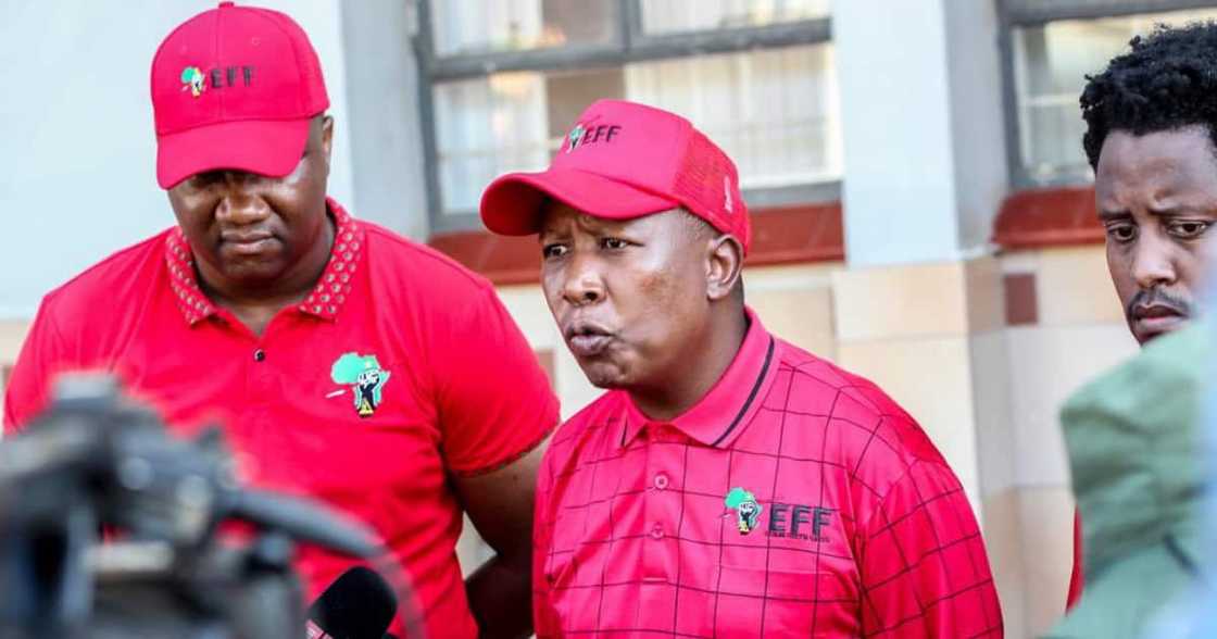EFF leader, Julius Malema, Pledges R500k, KZN floods victims, IFP EFF leader, Julius Malema, Pledges R500k, KZN floods victims, IFP