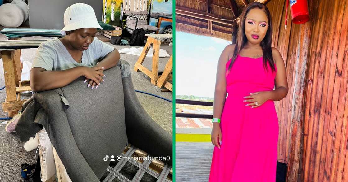 A lady in Hammanskraal who has two businesses and balances her endeavours with her work A lady in Hammanskraal who has two businesses and balances her endeavours with her work