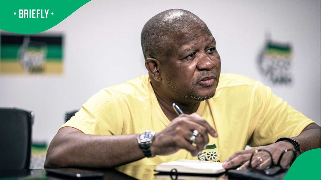 The letter was reportedly sent to Fikile Mbalula The letter was reportedly sent to Fikile Mbalula