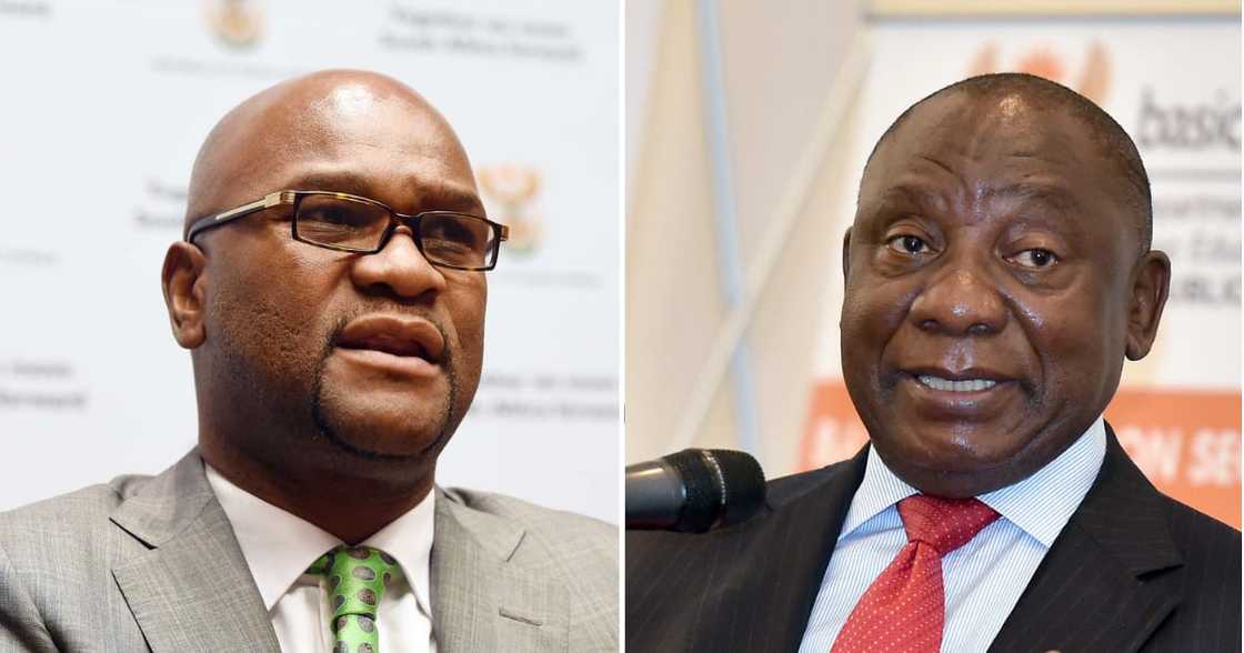 Flagpole, Nathi Mthethwa, Cyril Ramaphosa, cancelled Flagpole, Nathi Mthethwa, Cyril Ramaphosa, cancelled