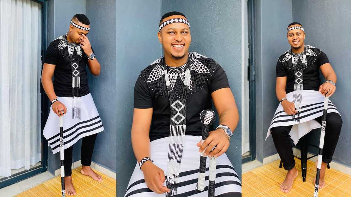 Umbhaco Xhosa traditional attire