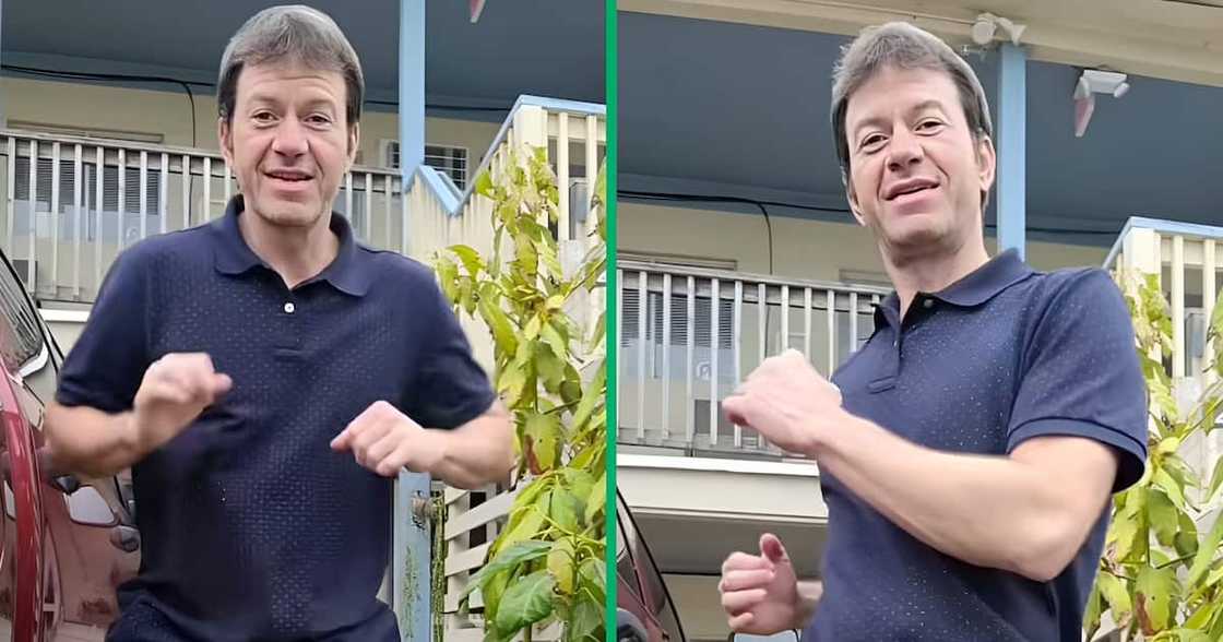 A TikTok video shows a man dancing which left many people in laughter. A TikTok video shows a man dancing which left many people in laughter.