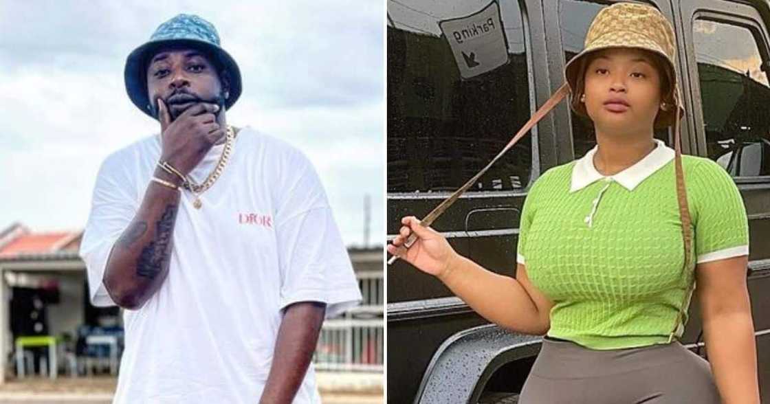 Cyan Boujee says she has a crush on DJ Maphorisa. Cyan Boujee says she has a crush on DJ Maphorisa.