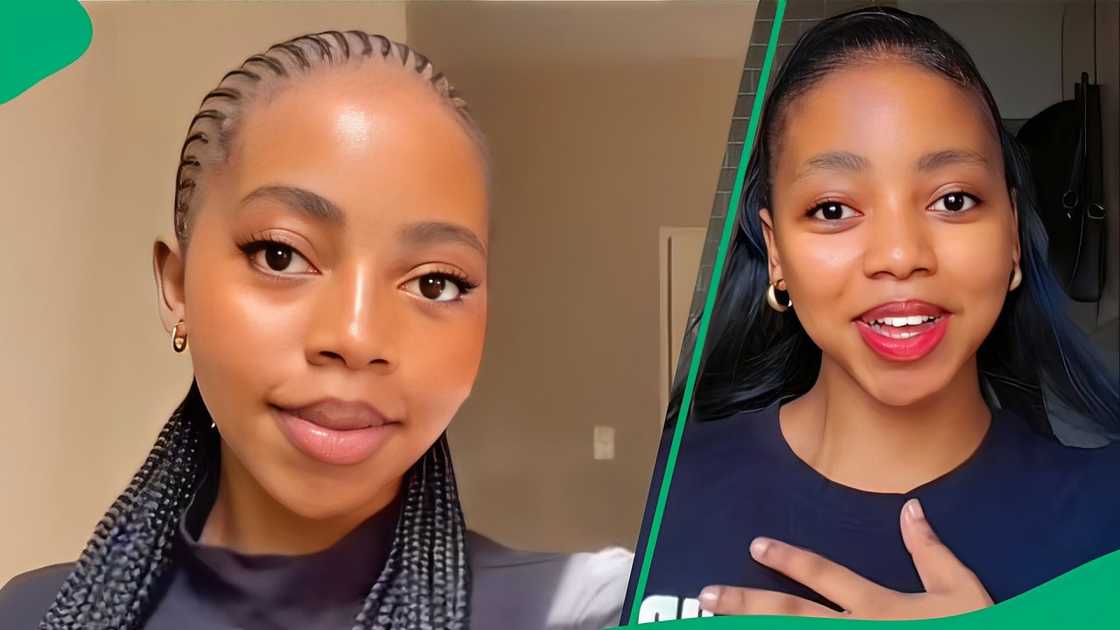 A TikTok video shows a woman crying hysterically after giving love another chance. A TikTok video shows a woman crying hysterically after giving love another chance.