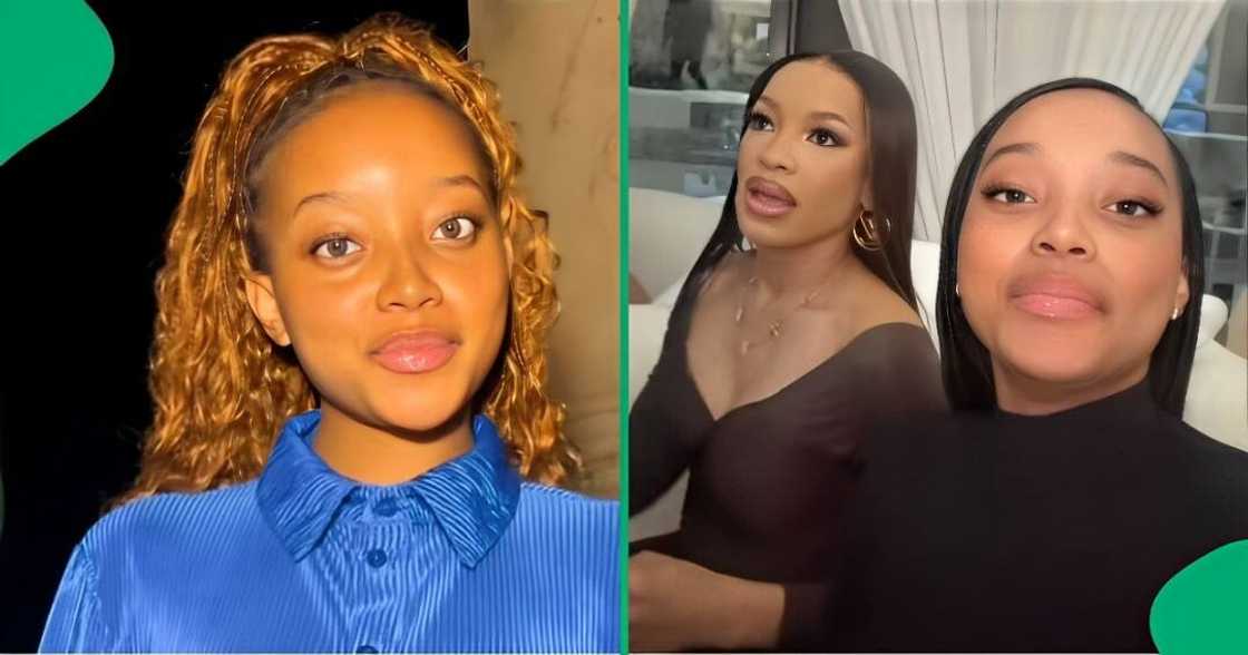 A TikTok video shows a lady's mother reacting to a man trying to hit on her. A TikTok video shows a lady's mother reacting to a man trying to hit on her.