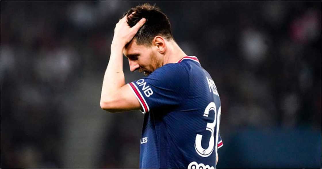 Lionel Messi, Paris Saint Germain, Ligue 1, Uber Eats, Lyon, Parc des Princes Lionel Messi, Paris Saint Germain, Ligue 1, Uber Eats, Lyon, Parc des Princes