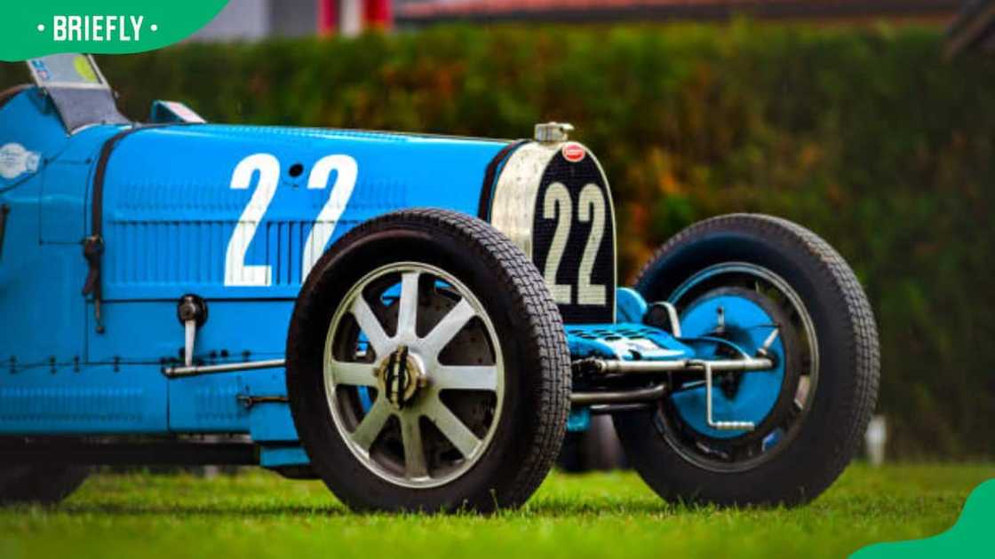 A Bugatti at the 34th Festival Bugatti in Alsace