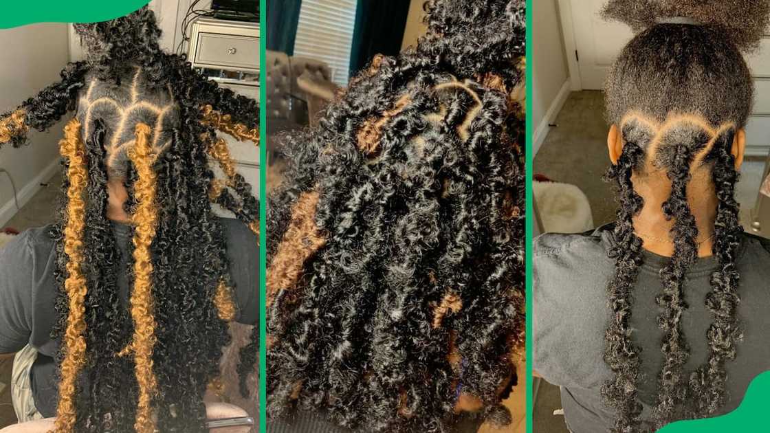 Loose butterfly locs Loose butterfly locs