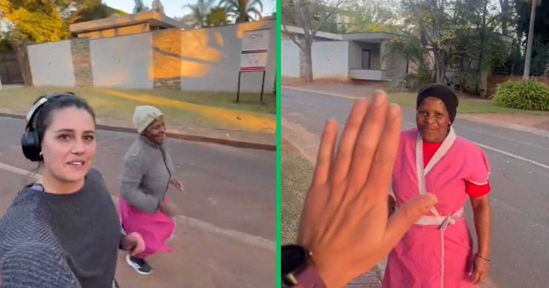 Jogging ladies wow Mzansi