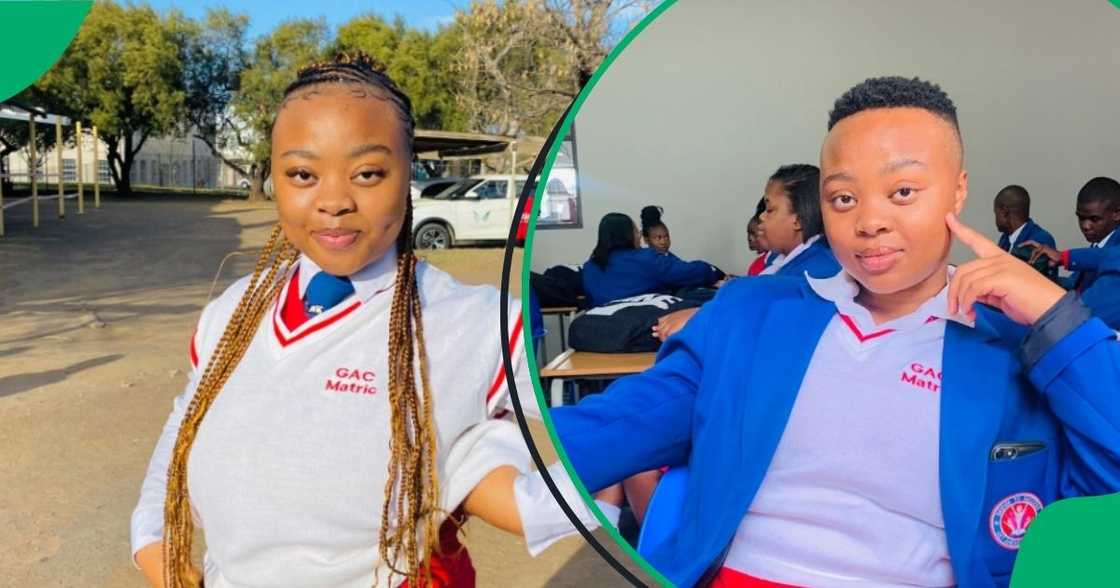 A learner pretended to be hit by a teacher's car in a funny TikTok video. A learner pretended to be hit by a teacher's car in a funny TikTok video.