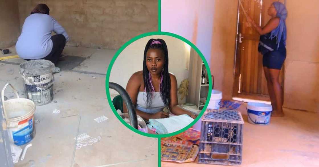 Owner of a tiling and painting business has important advice for aspirant businesswomen Owner of a tiling and painting business has important advice for aspirant businesswomen