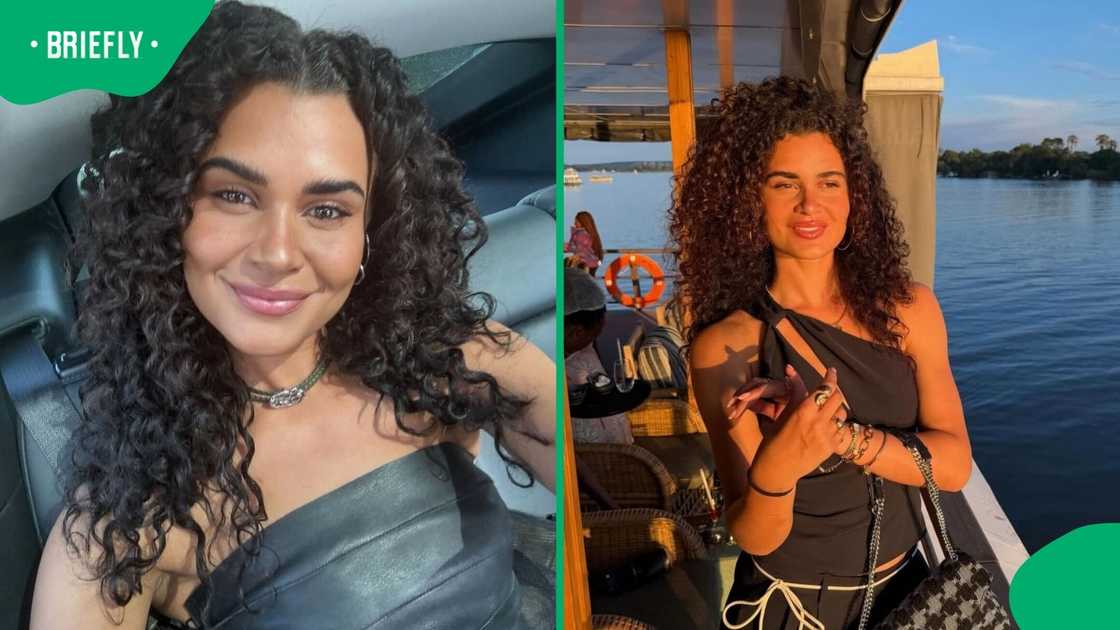 Rachel John, Siya Kolisi. Rachel John, Siya Kolisi.