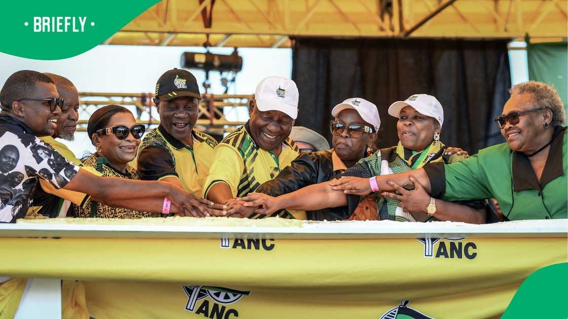 The ANC at the party's recent birthday celebrations.