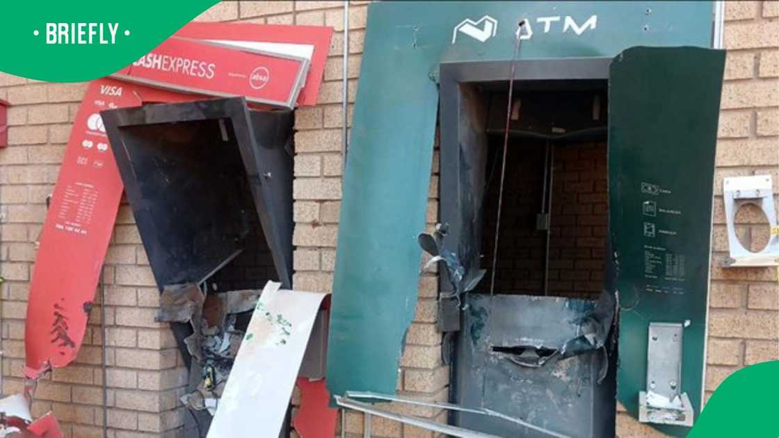 Two ATMs were bombed at the Batho Plaza in Soshanguve.