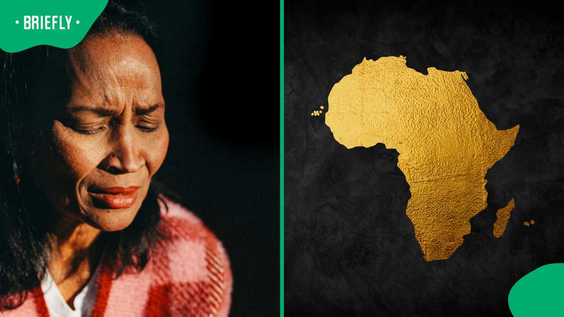 Black American woman in tears at African Union says she is testimony of ancestors Black American woman in tears at African Union says she is testimony of ancestors