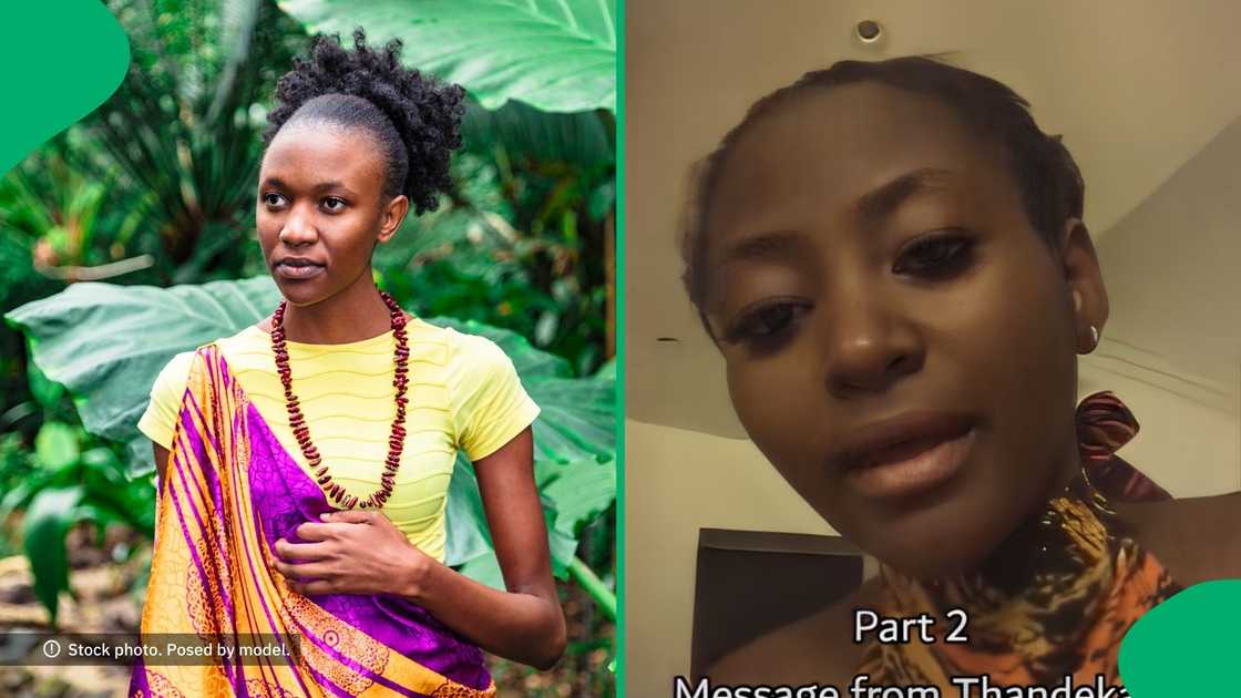 TikTok users celebrated the news of a young lady reconnecting with her South African family TikTok users celebrated the news of a young lady reconnecting with her South African family