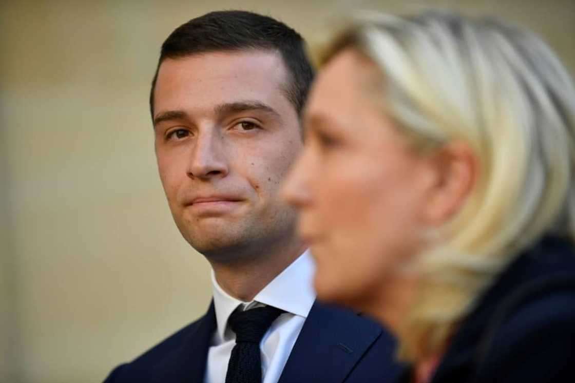 Jordan Bardella was promoted fast by Marine Le Pen, and was widely expected to succeed her