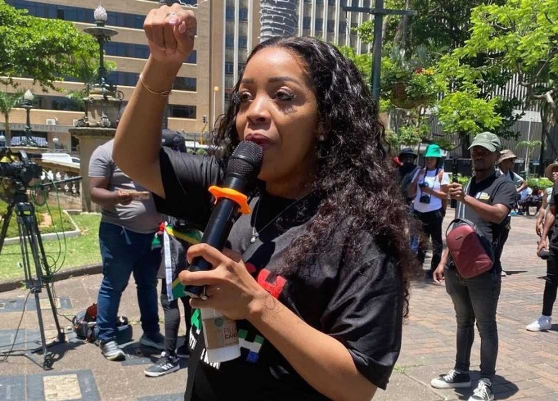 Jacinta Ngobese-Zuma is reeling from the backlash Jacinta Ngobese-Zuma is reeling from the backlash