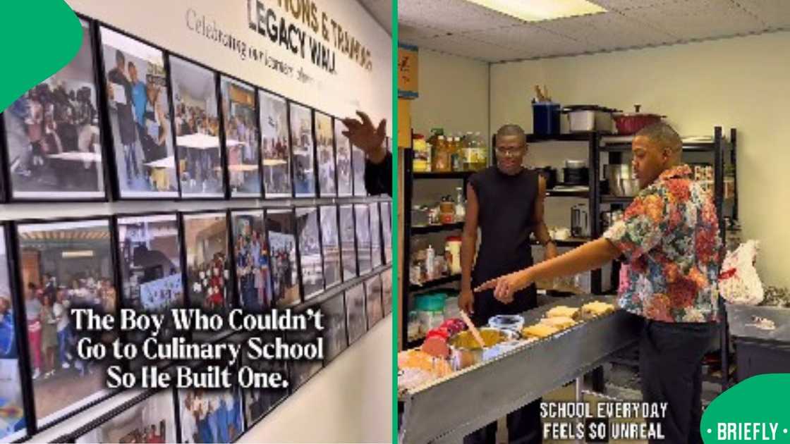 A glimpse of the training facility that sparked nationwide admiration for his passion and impact