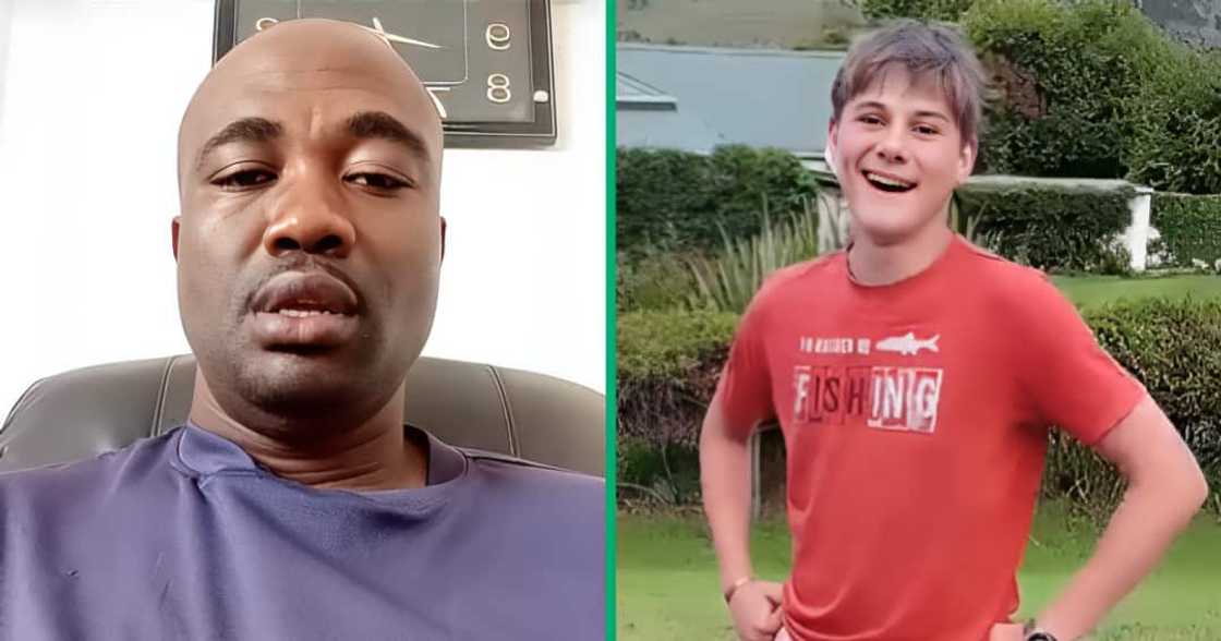 This man was stuck on the side of the road, loosing hope, when white young men stopped to help him This man was stuck on the side of the road, loosing hope, when white young men stopped to help him