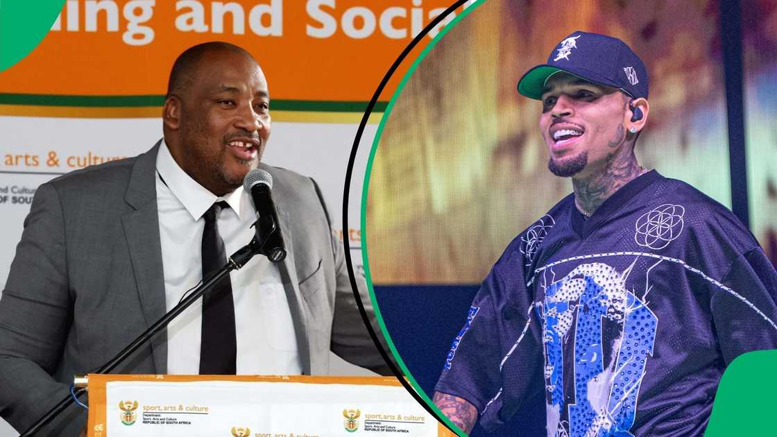 Gayton McKenzie encouraged Mzansi to attend the Chris Brown concert. Gayton McKenzie encouraged Mzansi to attend the Chris Brown concert.