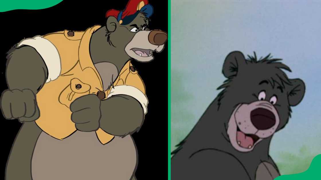 Baloo from The Jungle Book.