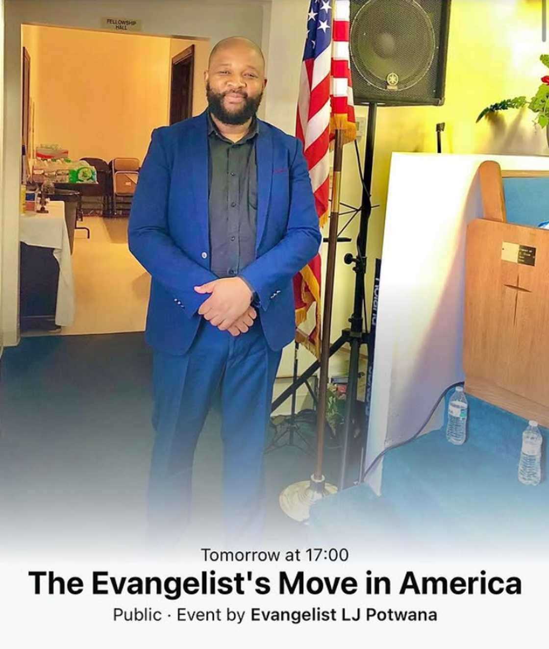 Luyanda Potwana is now an Evanmgelist. Luyanda Potwana is now an Evanmgelist.