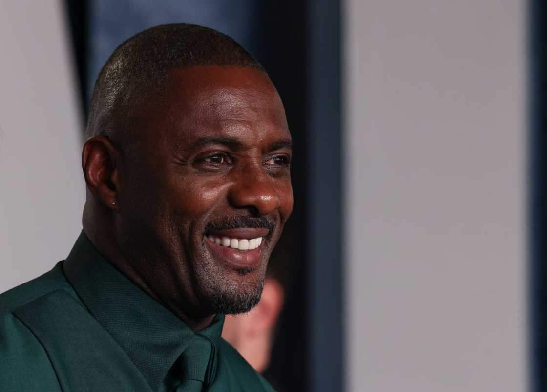 Idris Elba during a Vanity Fair Oscar party