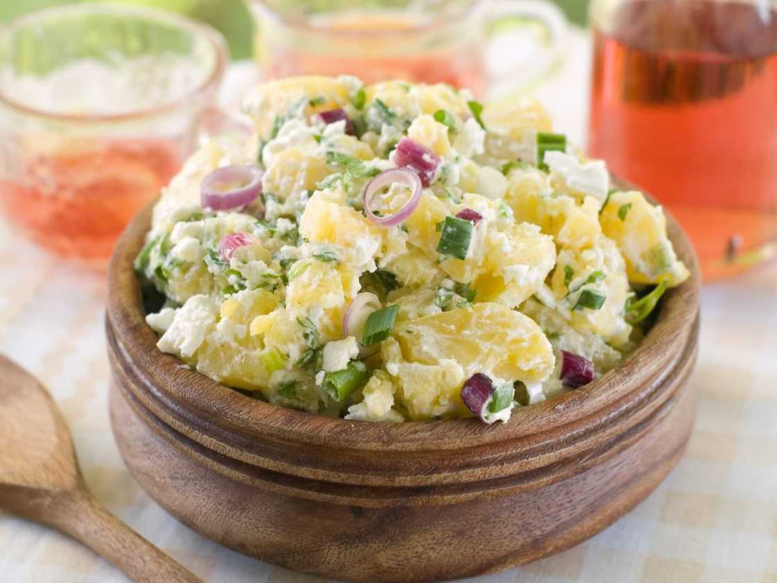 Homemade potato salad Homemade potato salad