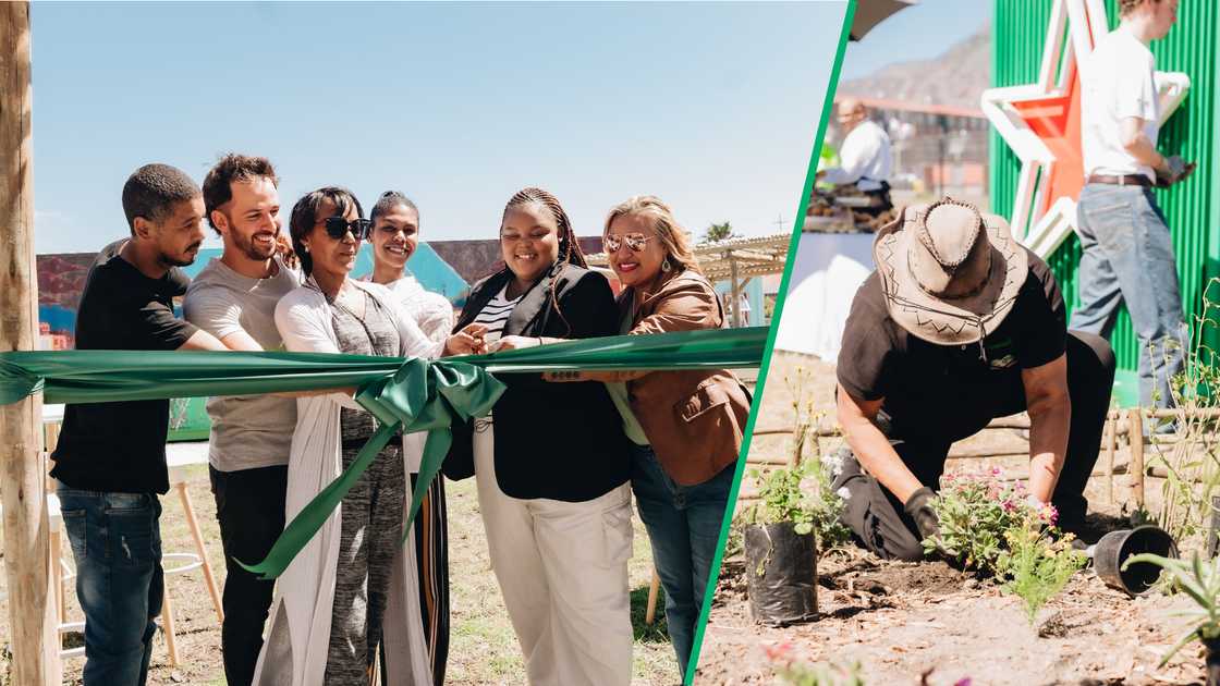 The launch of fresh Heineken® Green Zones at Durban’s Sisonke City Farm and Cape Town’s Lavender Hill.