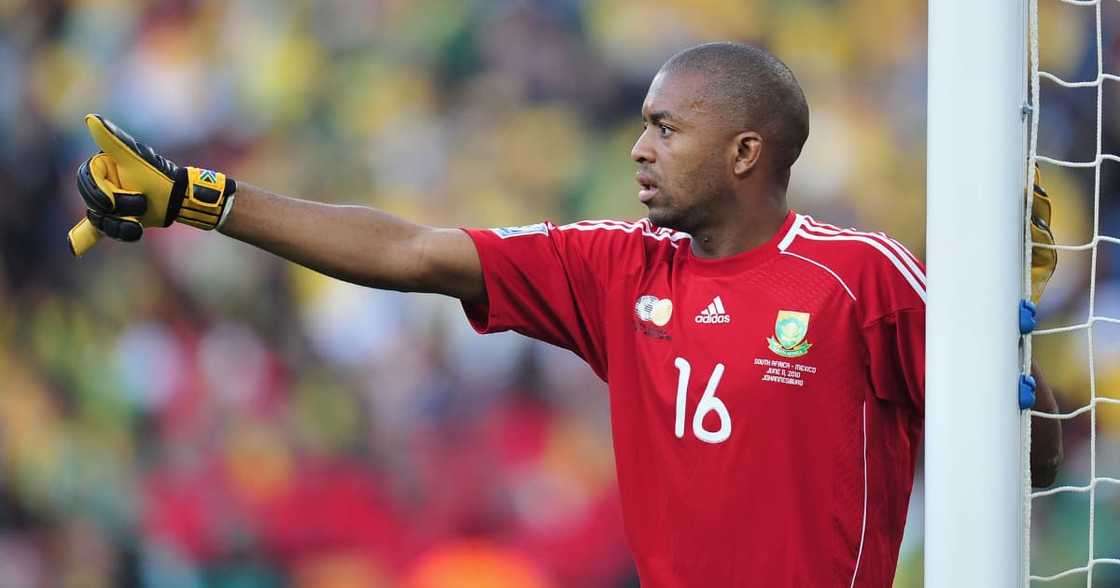Itumeleng Khune, Kaizer Chiefs, goalkeeper, number one Itumeleng Khune, Kaizer Chiefs, goalkeeper, number one