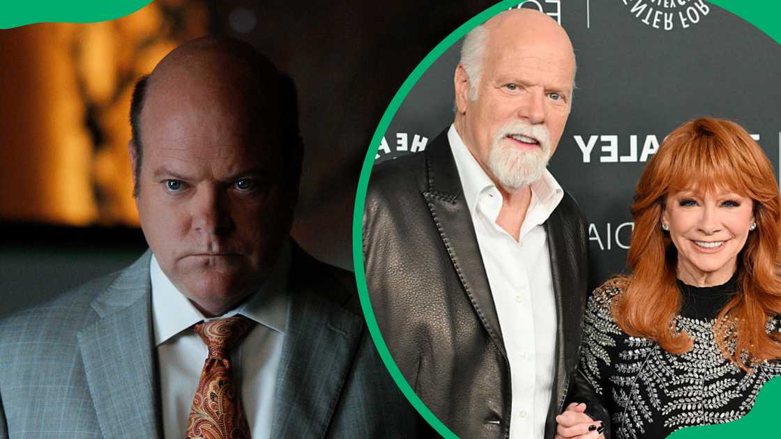 Rex Linn and Reba McEntire