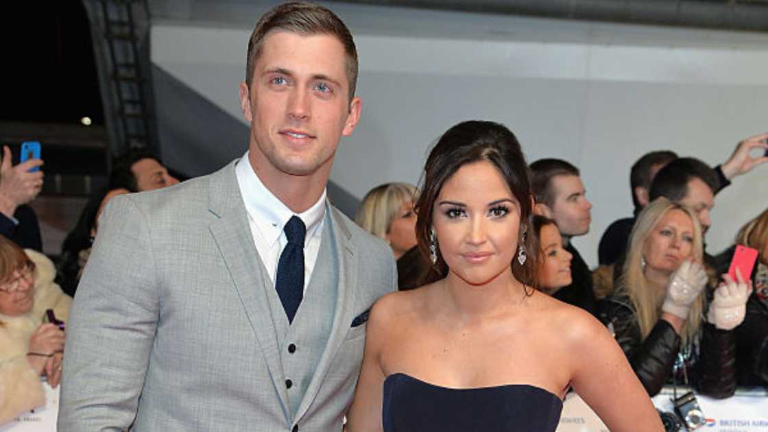 Dan Osborne and Jacqueline Jossa in London, England. Dan Osborne and Jacqueline Jossa in London, England.