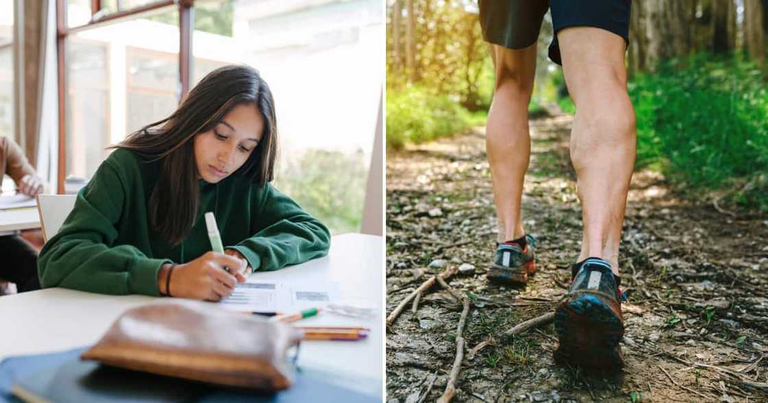 A determined Grade 12 student shared her story about her 36km journey. A determined Grade 12 student shared her story about her 36km journey.