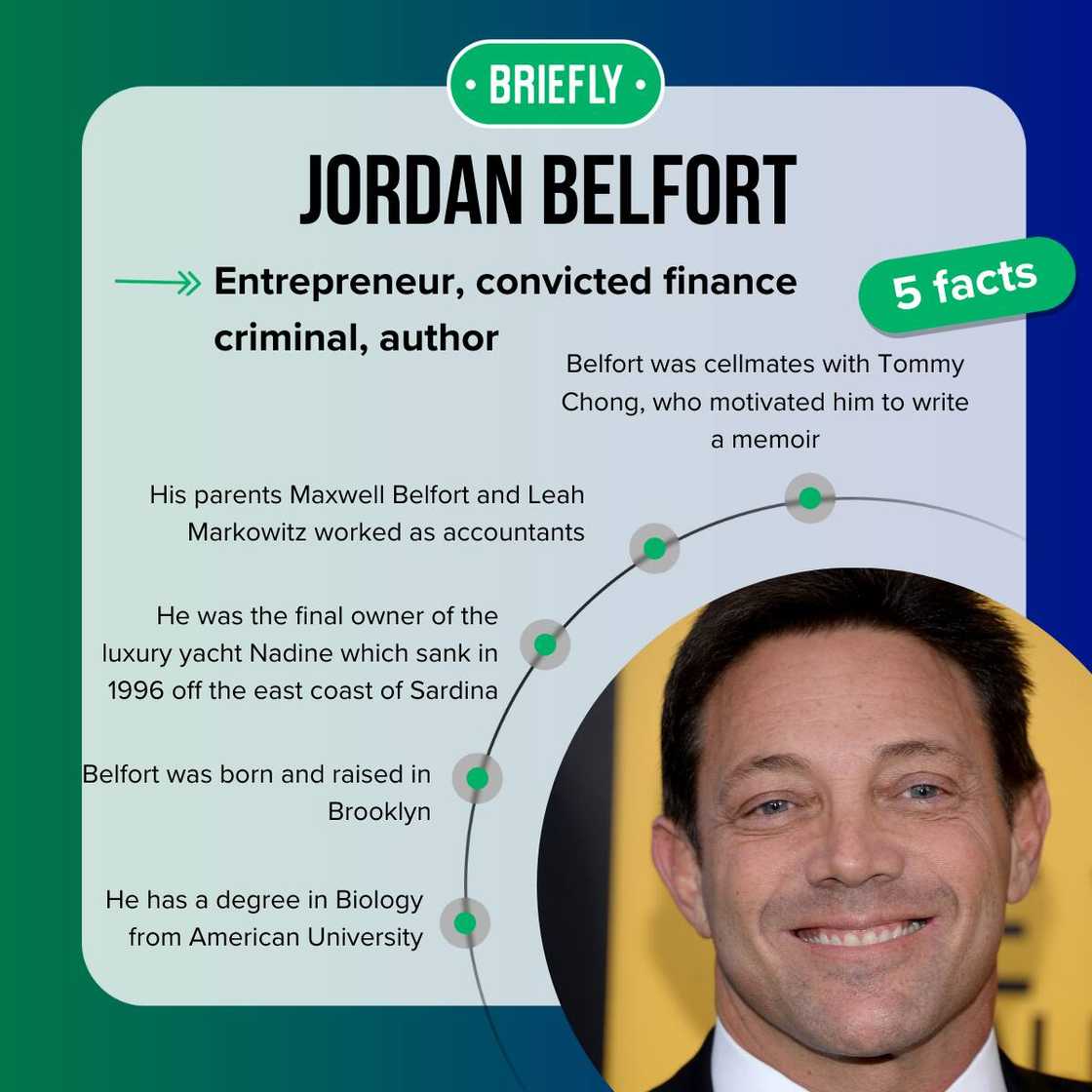 Jordan Belfort facts