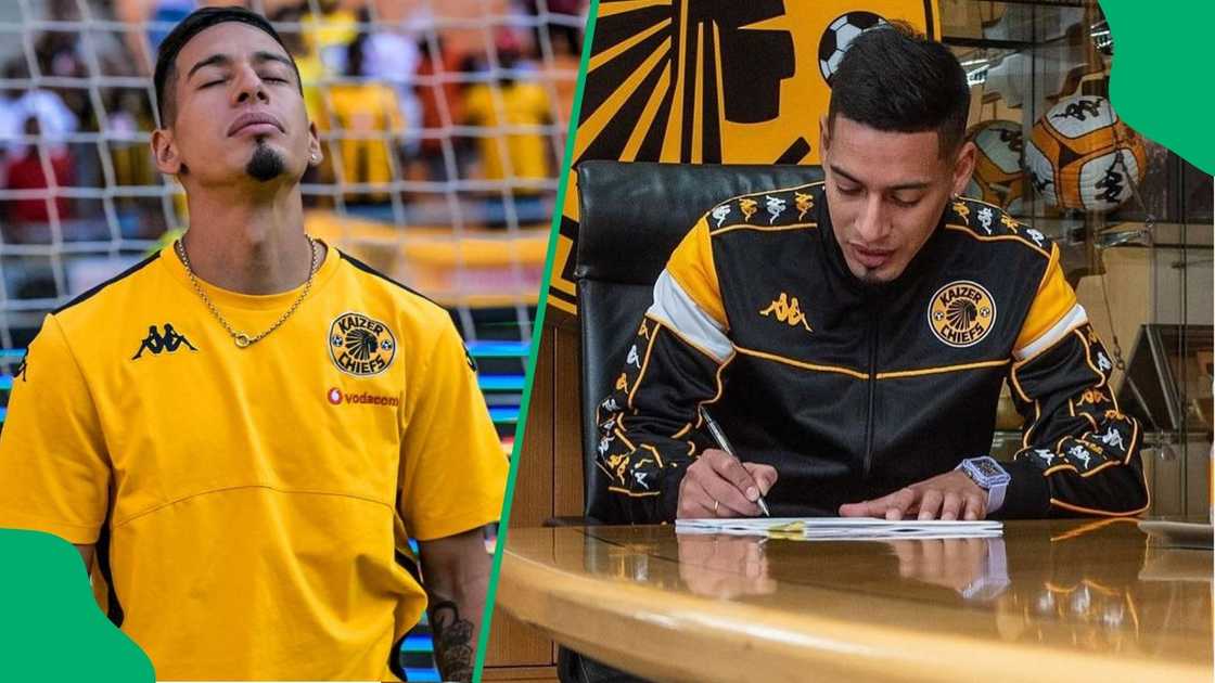 Gaston Sirino has made an impact since signing for Kaizer Chiefs. Gaston Sirino has made an impact since signing for Kaizer Chiefs.
