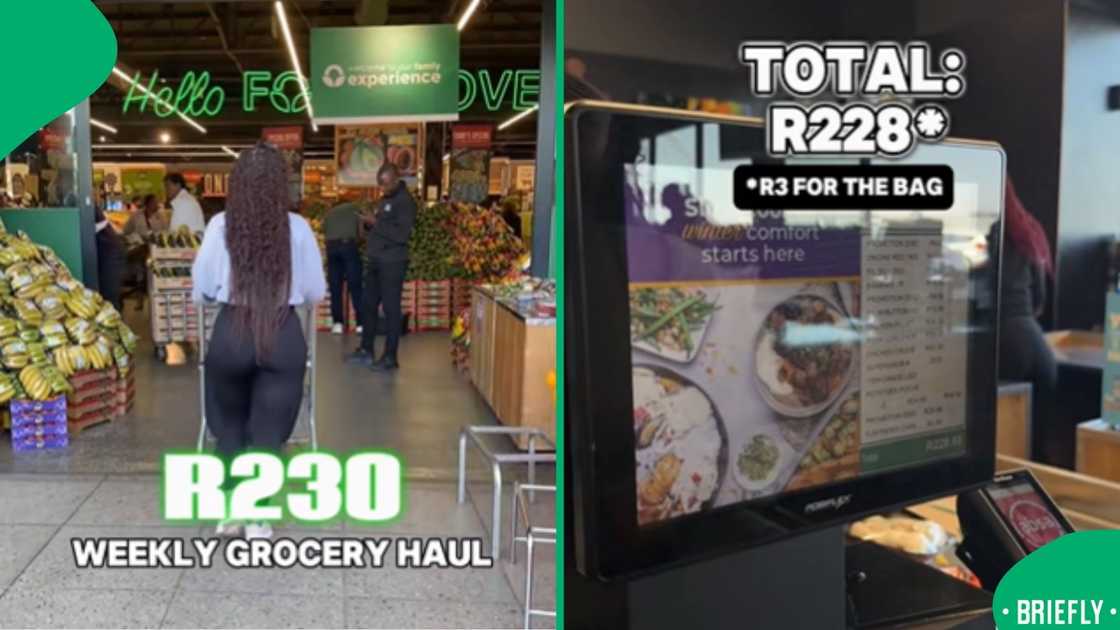 The sharing of a budget-friendly, healthy grocery haul from Food Lover’s Market by a South African content creator led to her going viral on TikTok, exciting fitness enthusiasts The sharing of a budget-friendly, healthy grocery haul from Food Lover’s Market by a South African content creator led to her going viral on TikTok, exciting fitness enthusiasts