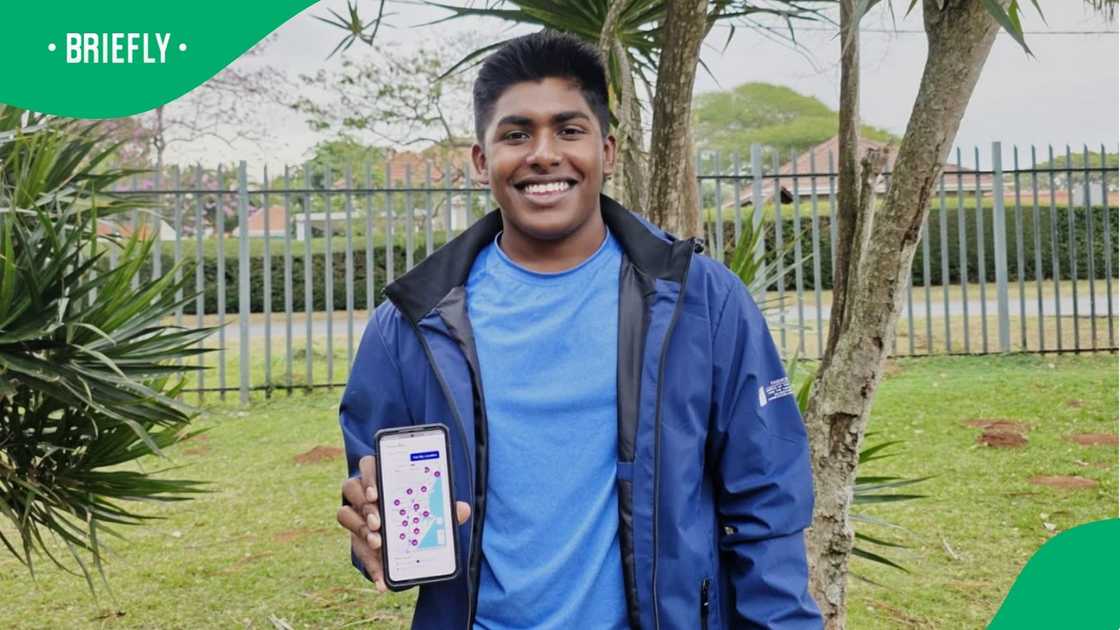 A young man from the University of KwaZulu-Natal shared how he built an app for service delivery to revolutionise municipal accountability.