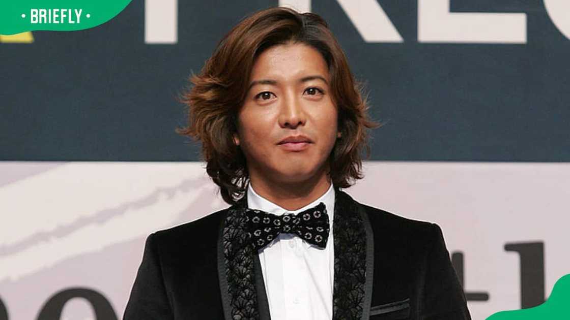 Takuya Kimura at the Press Conference-Gala Presentation 'I Come with the Rain' on 9 October 2009 in Busan, South Korea. Takuya Kimura at the Press Conference-Gala Presentation 'I Come with the Rain' on 9 October 2009 in Busan, South Korea.