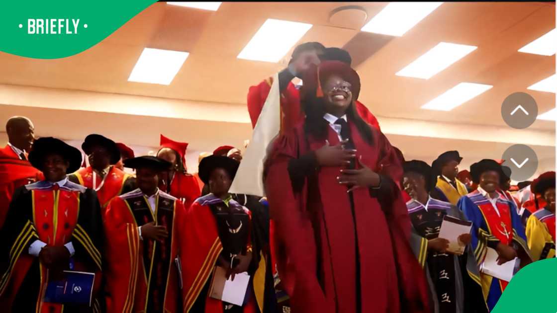 a proud husband’s emotional celebration of his wife’s doctorate